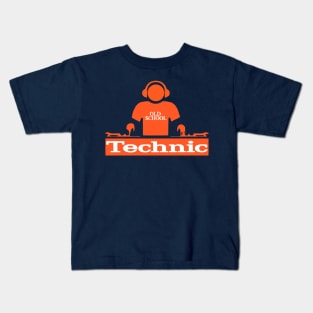 technic dj Kids T-Shirt